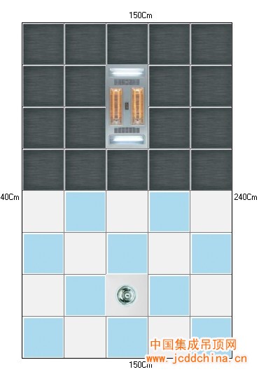 集集陽光集成吊頂樣品圖