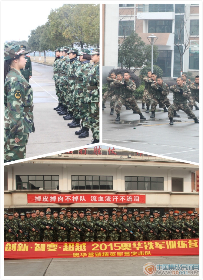 奧華營銷精英上演士兵突擊 體驗(yàn)鐵血軍營生活