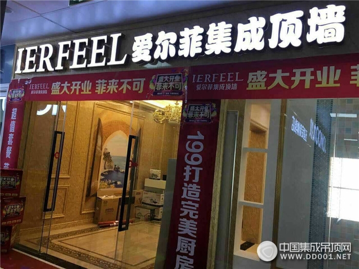 愛爾菲集成頂墻福建龍巖專賣店