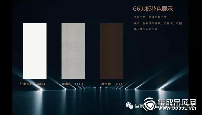 巨奧G6系列新品滿足客戶對和諧新家居的美感與質(zhì)感的追求！