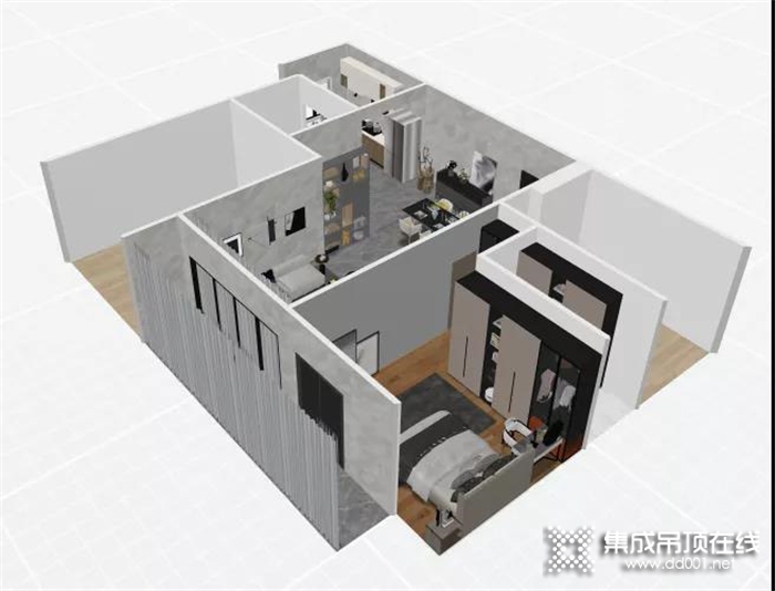 117㎡小夫妻新居 | 德萊寶大板吊頂裝修，全屋效果驚艷！