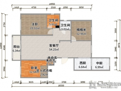 奧華頂墻：130㎡新中式家裝設(shè)計案例賞析