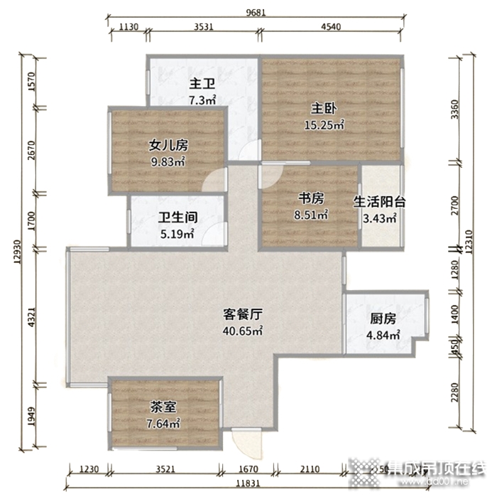 102㎡奧華現(xiàn)代新中式，東方意境，雅致相宜！